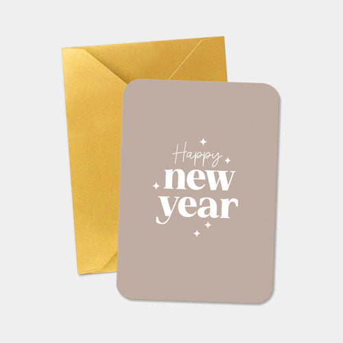 Midi Kerstkaart | Happy new year