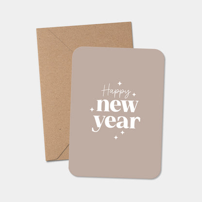 Midi Kerstkaart | Happy new year