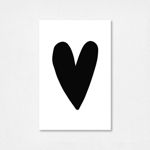 Mini kaartje | Hart