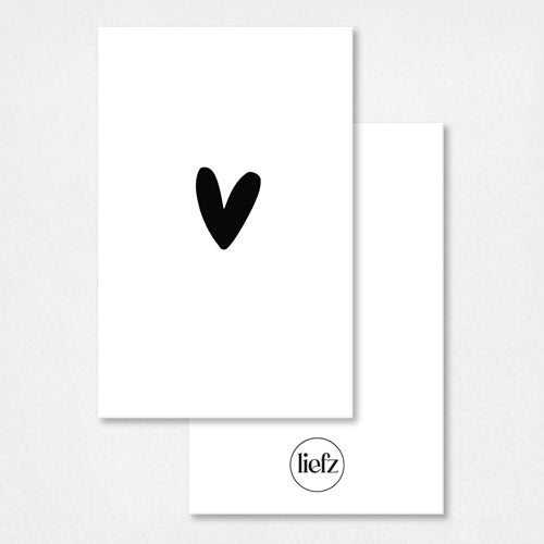 Mini kaartje | Hartje
