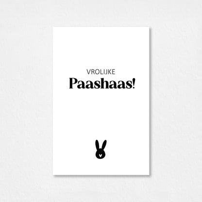 Mini kaartje | Vrolijke Paashaas