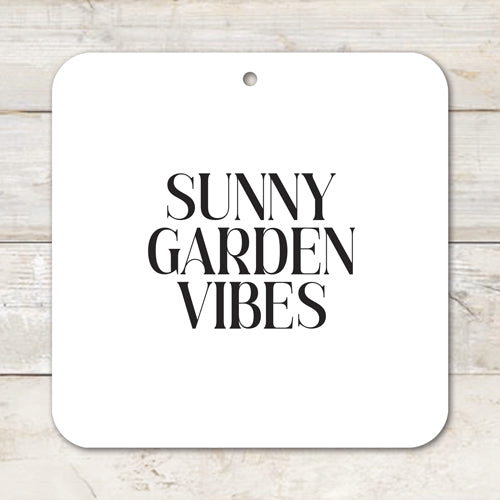 Muurvierkant | Sunny garden vibes