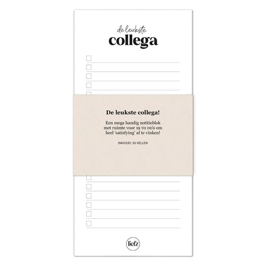 To do's | De leukste collega