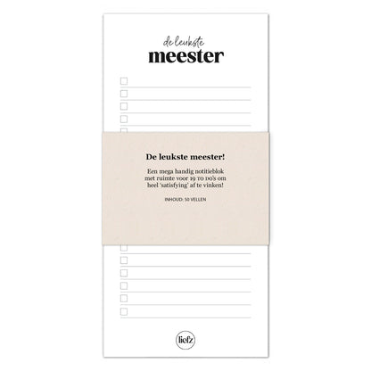 To do's | De leukste meester