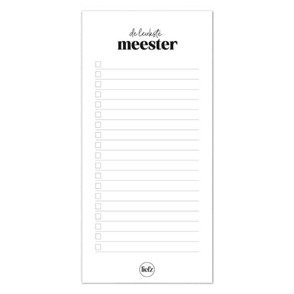 To do's | De leukste meester