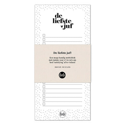 To do's | De liefste juf
