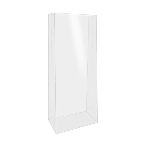 Blokbodemzakjes | Cellofaan | 10 x 6 x 28 cm | 5 stuks