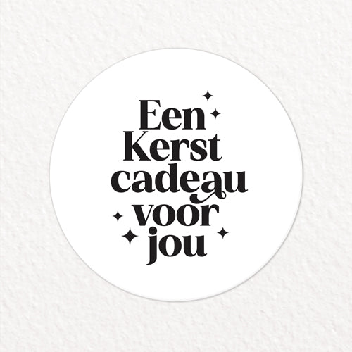 Stickers | Een Kerstcadeau voor jou | 10 stuks