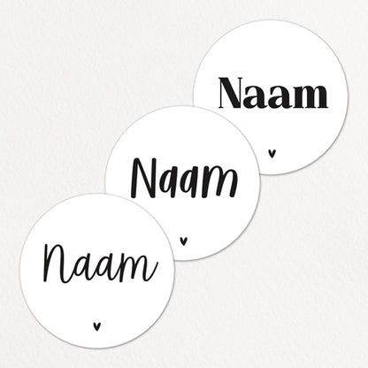 Stickers op maat | Naam | 10 stuks