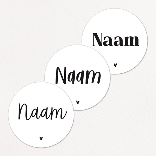 Stickers op maat | Naam | 10 stuks