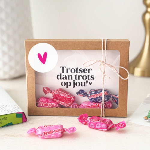 Stickers | Hartje | Roze | 10 stuks