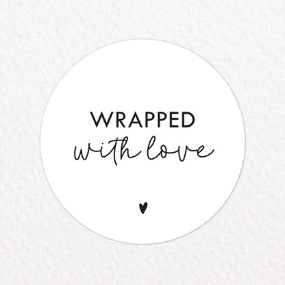 Stickers | Wrapped with love | 10 stuks