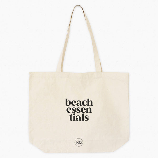 Canvas tas | Beach essentials