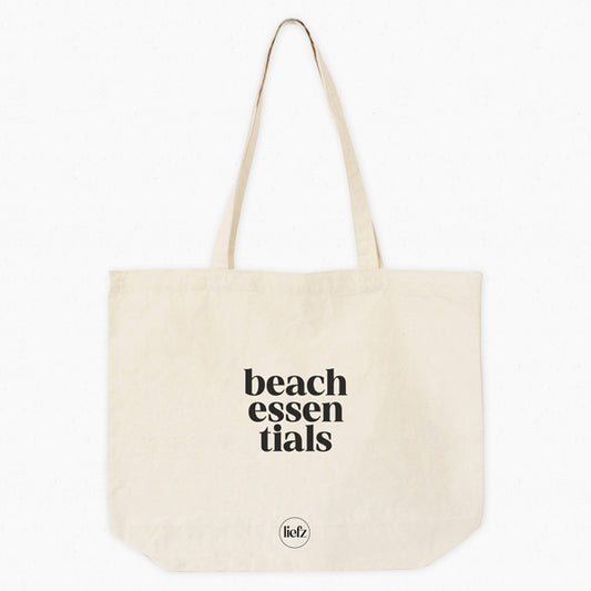 Canvas tas | Beach essentials
