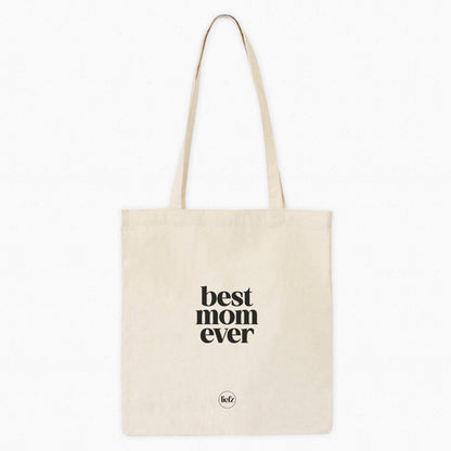 Katoenen tas | Best mom ever