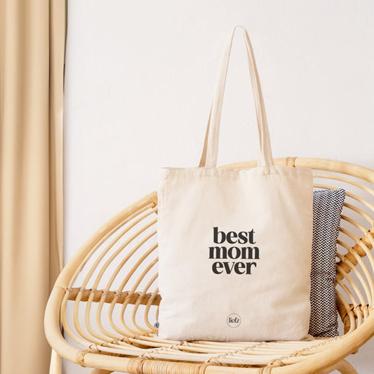 Katoenen tas | Best mom ever