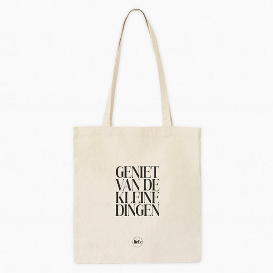 Katoenen tas | Geniet van de kleine dingen