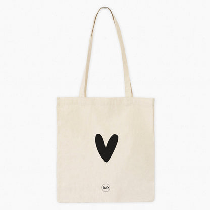 Katoenen tas | Hartje