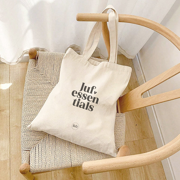 Katoenen tas | Juf essentials
