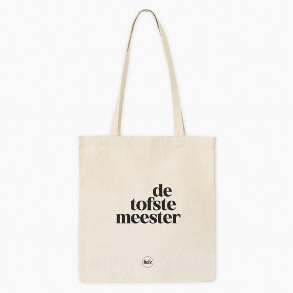 Katoenen tas | De tofste meester
