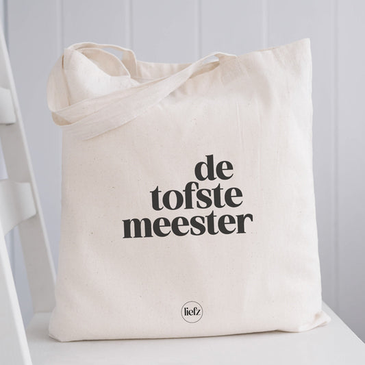 Katoenen tas | De tofste meester