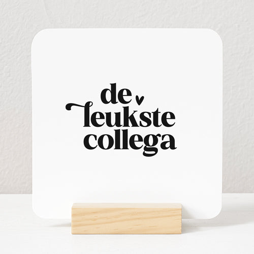 Forex Tegeltje | De leukste collega