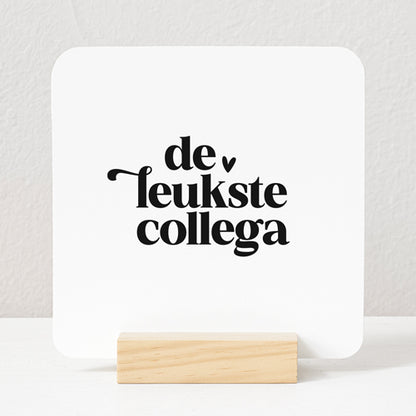 Forex Tegeltje | De leukste collega