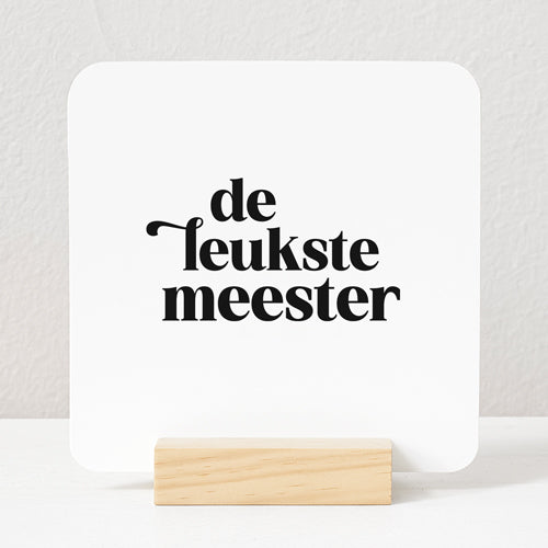 Forex Tegeltje | De leukste meester