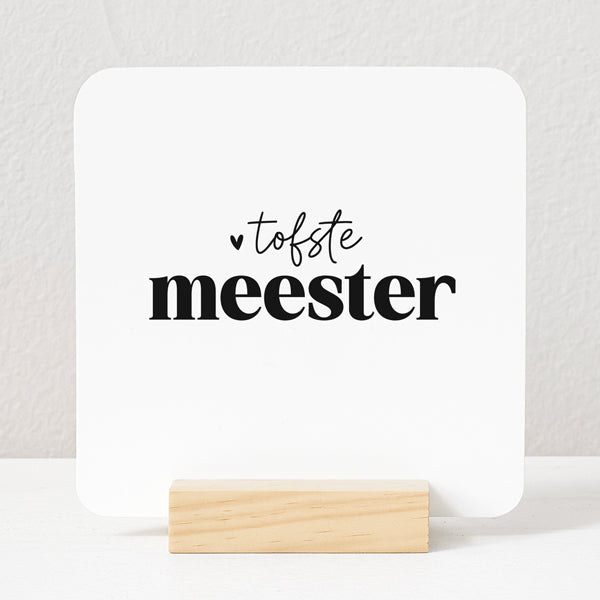 Forex Tegeltje | Tofste meester