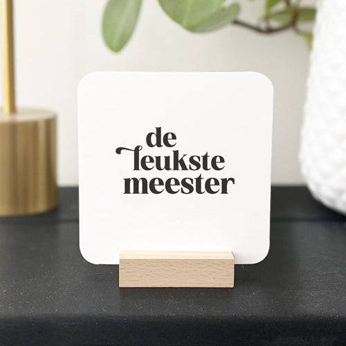 Forex Tegeltje | De leukste meester