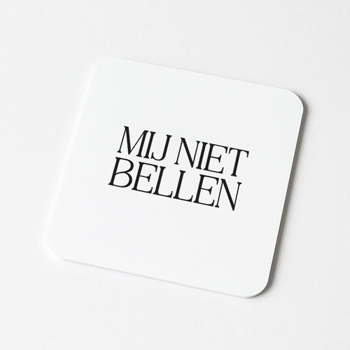 Forex Tegeltje | Mij niet bellen