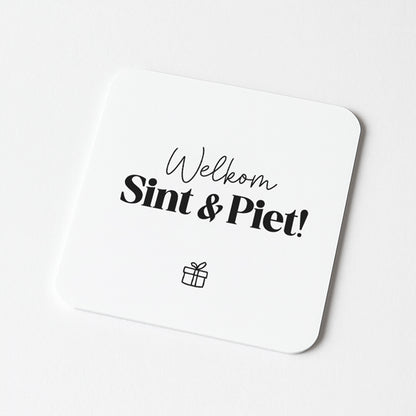 Forex Tegeltje | Welkom Sint & Piet