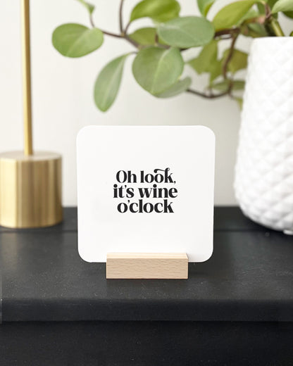 Forex Tegeltje | Oh look, it's wine o'clock