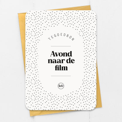 Tegoedbon | Avond naar de film