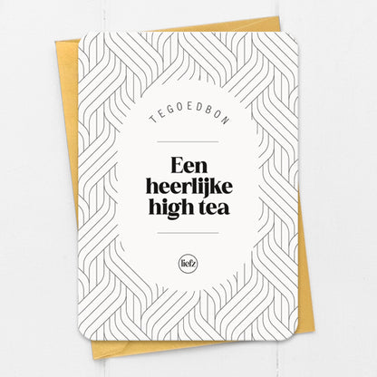 Tegoedbon | Een heerlijke High Tea