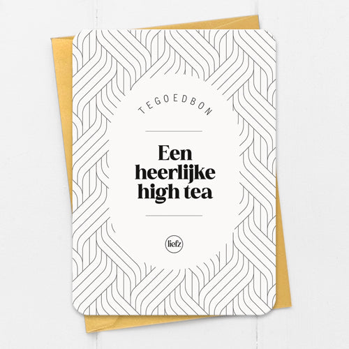 Tegoedbon | Een heerlijke High Tea