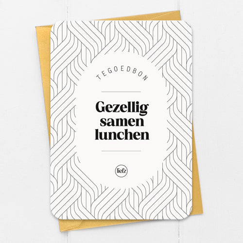Tegoedbon | Gezellig samen lunchen