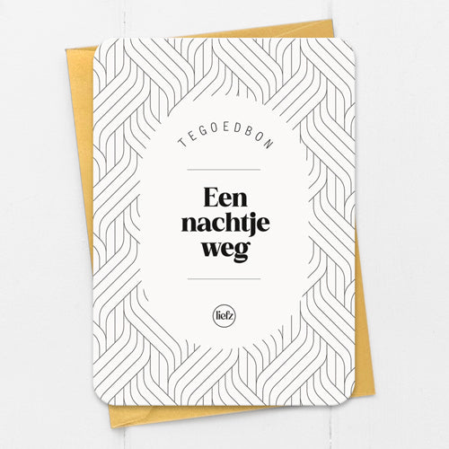 Tegoedbon | Een nachtje weg