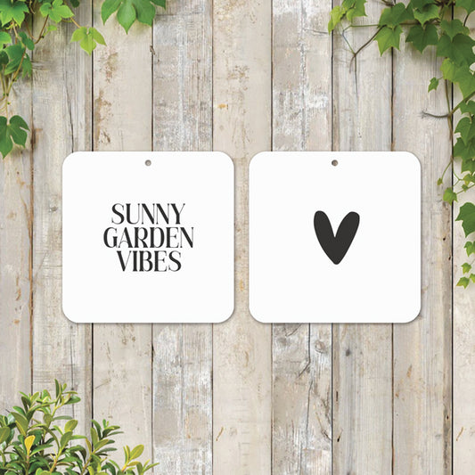 Muurvierkant | Sunny garden vibes