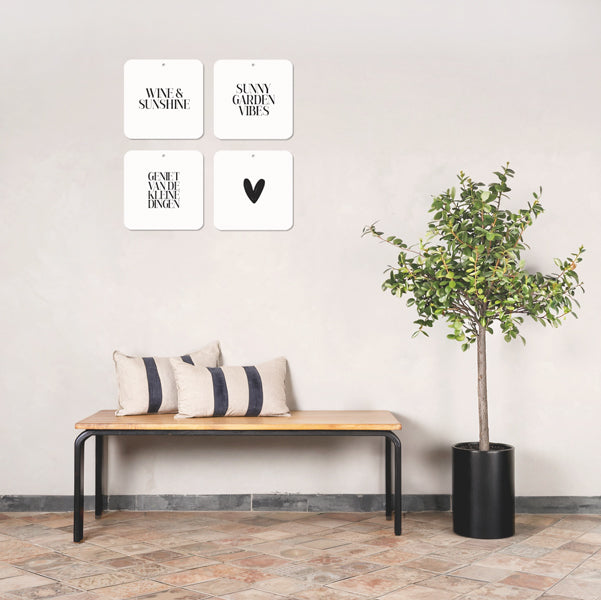 Muurvierkant | Sunny garden vibes