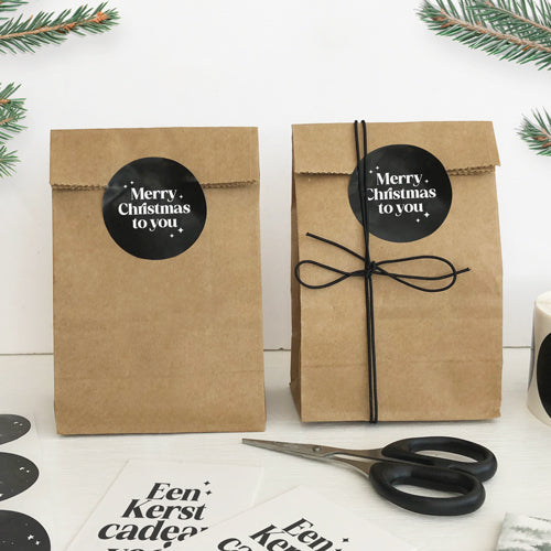 Stickers | Merry Chirstmas to you | 10 stuks