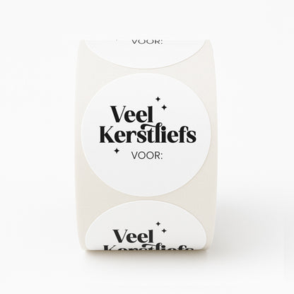 Stickers | Veel Kerstliefs voor: | 10 stuks
