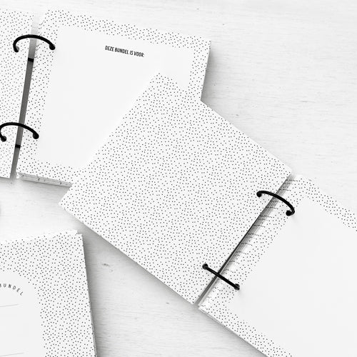 Custom invulbundel | Eigen tekst