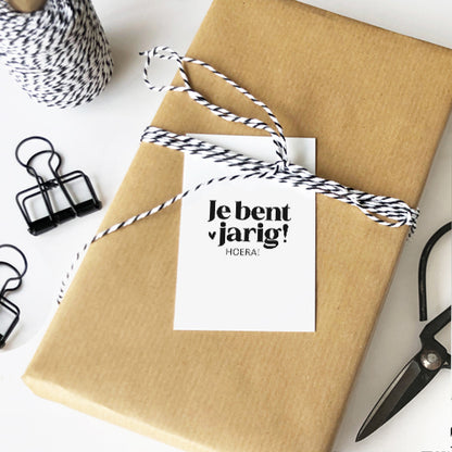 Touw | Zwart & Wit | 5 mtr