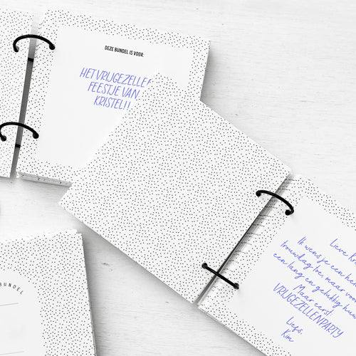 Custom invulbundel | Vrijgezellenfeestje