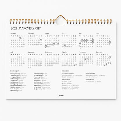 Weekplanner 2027 || PRE-ORDER