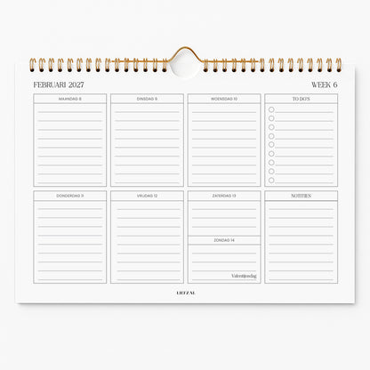 Weekplanner 2027 || PRE-ORDER