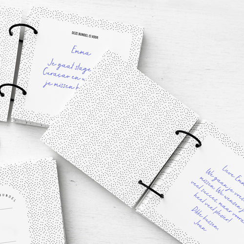 Custom invulbundel | We gaan je missen